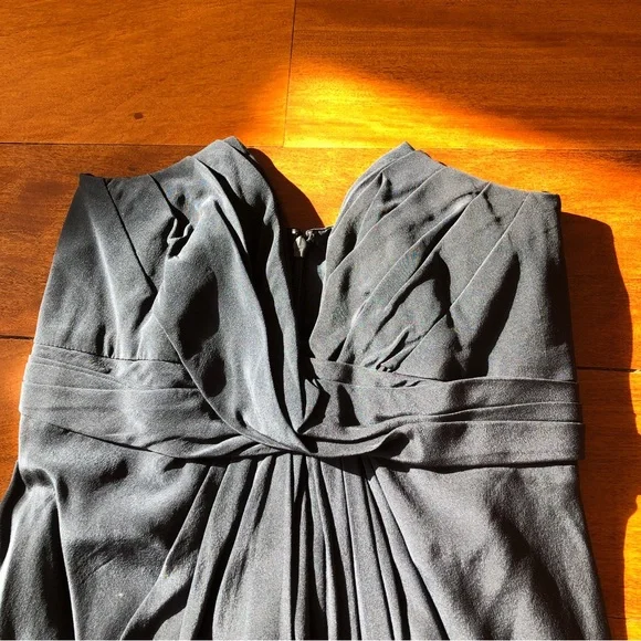 Zimmermann Silk Twist Strapless Gown Maxi navy - Picture 3 of 8